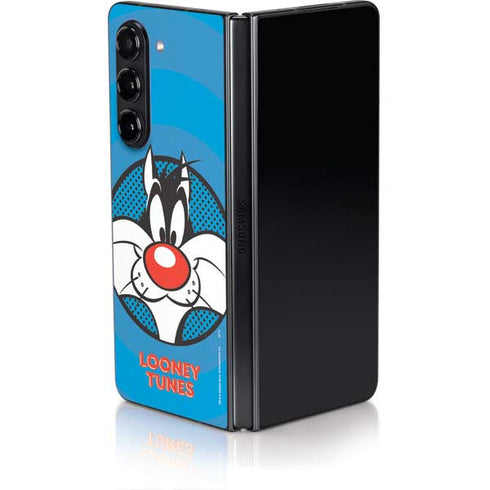 Looney Tunes Sylvester Full Galaxy Z Fold5 5G Skin